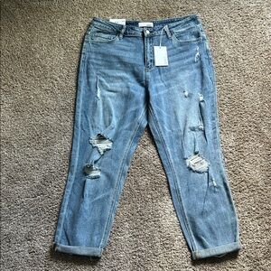 NWT Vervet skeeter stretch boyfriend jeans size 32